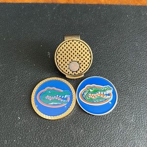 Florida Gators Ball Markers and Hat Clip